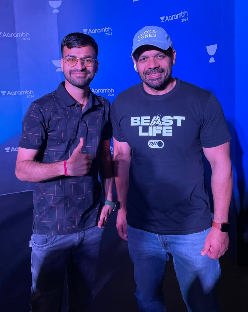 Gaurav Sir with a popular creator